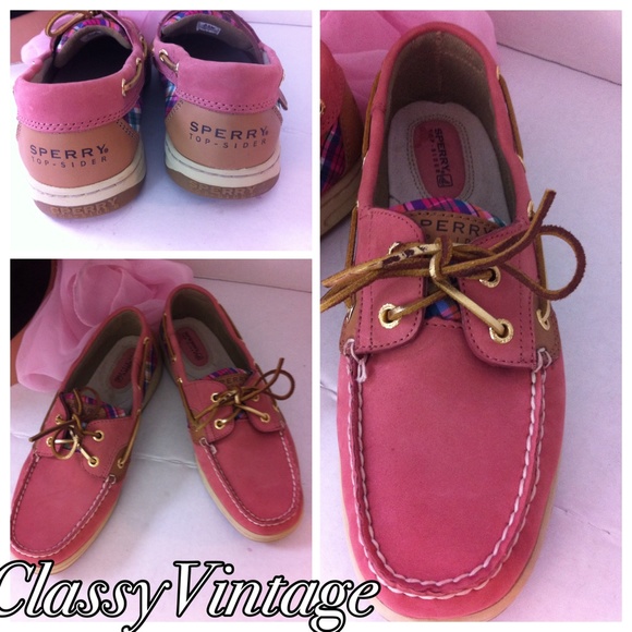Sperry Shoes - Pink leather Sperry Top Sider 🌹 NEW LISTING 🌹