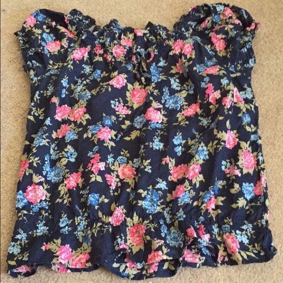 Floral cotton blouse - Picture 1 of 1