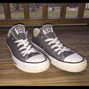 Gray Converses