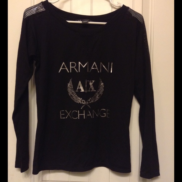 Armani Exchange Top/Mesh