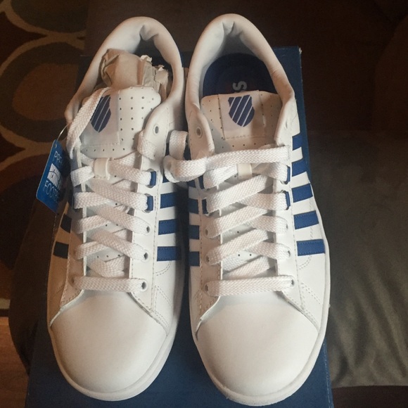 Men's size 11 blue and white k-Swiss