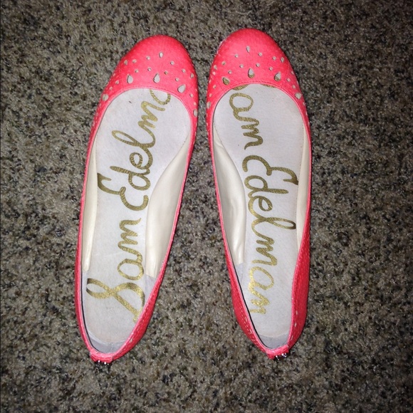 Sam Edelman coral flats