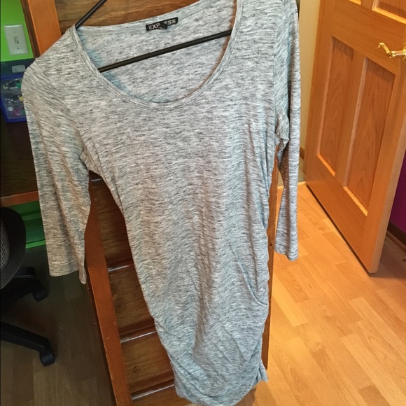 Xs grey express bandeau dress.