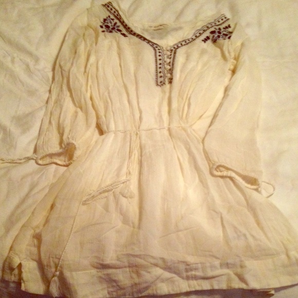 American eagle peasant dress
