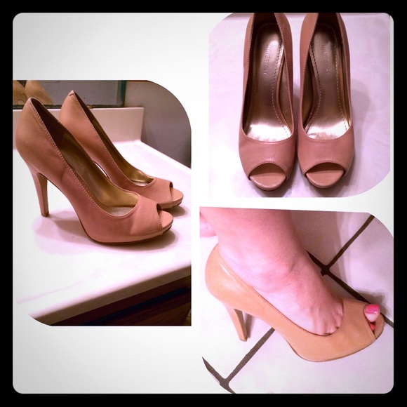 Nine West Open toe heels