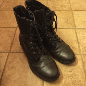 Black Combat Boots