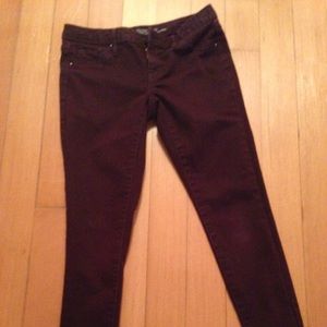 Dark purple/eggplant jeggings