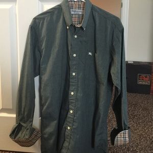 Burberry Mens button down shirt