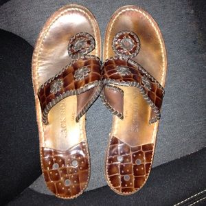 Crocodile brown Jack Rodgers!