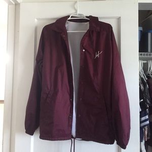 Maroon Huf Jacket