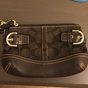 Authentic Coach wristlet