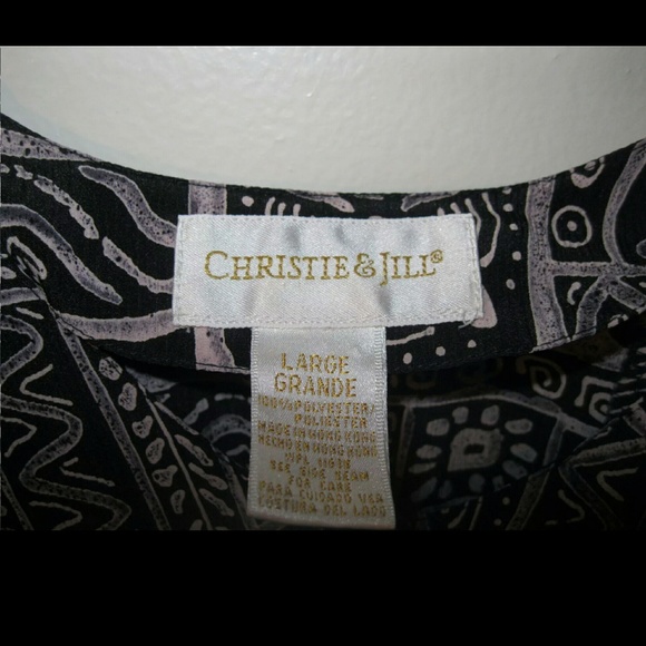 Christie & Jill blouse