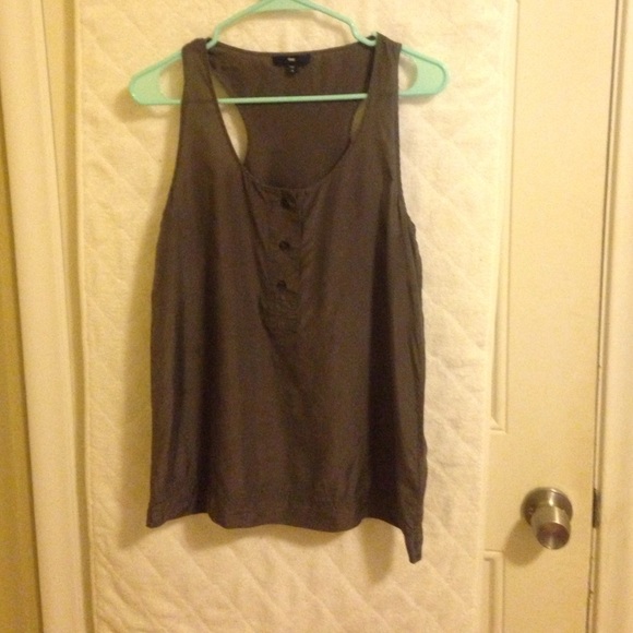 Silky racer back tank