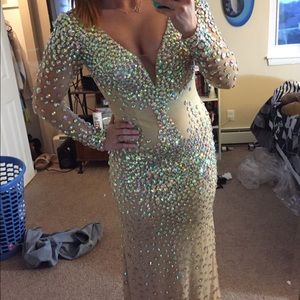 Angela & Alison prom dress/ evening gown