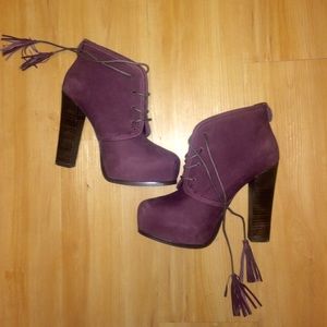 Steve Madden Wine booties