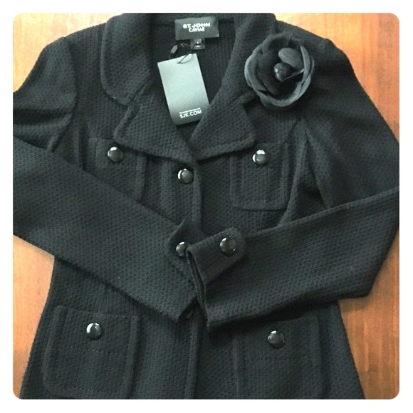 St John Black Caviar Jacket