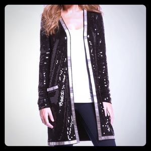 Rachel Zoe Sequin Cardigan
