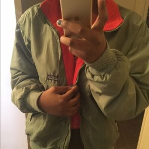 Green Bomber Jacket