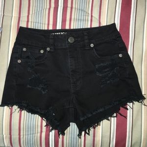 American eagle hi-rise festival shorts