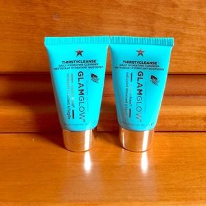 (2) Deluxe Samples GLAMGLOW MUD TO FOAM CLEANSER