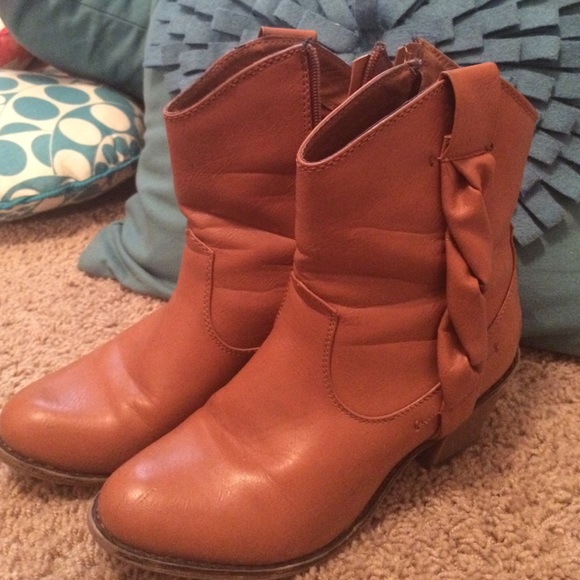 Tan Booties