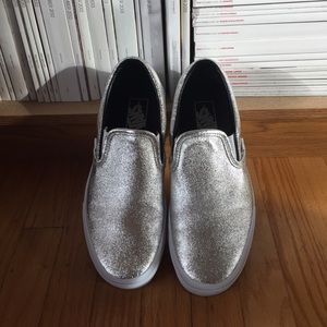 Vans Shoes - Silver metallic VANS sneakers Vans Shoes - Silver metallic VANS sneakers