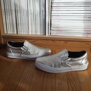 Vans Shoes - Silver metallic VANS sneakers Vans Shoes - Silver metallic VANS sneakers