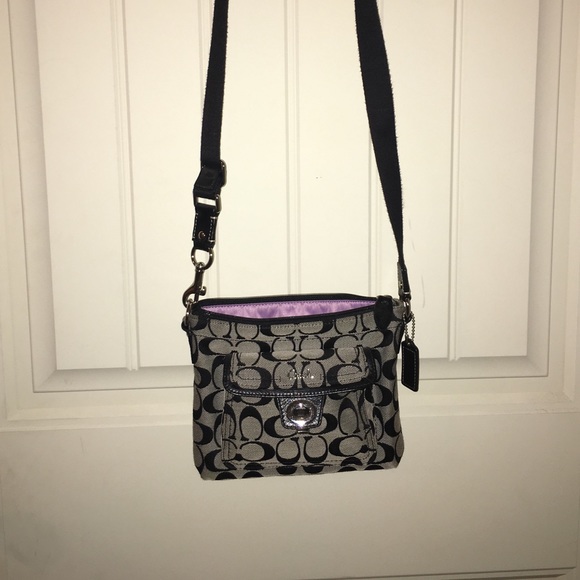 Black authentic Coach Purse