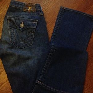 Size 24 stone wash Demi blue
