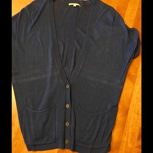 Gap Button up Sweater - Royal Blue