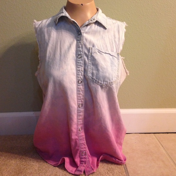 Gradient Muscle Tee - Picture 1 of 2