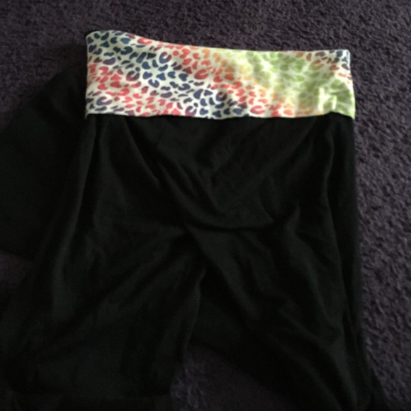 Rainbow Cheetah Yoga Pants