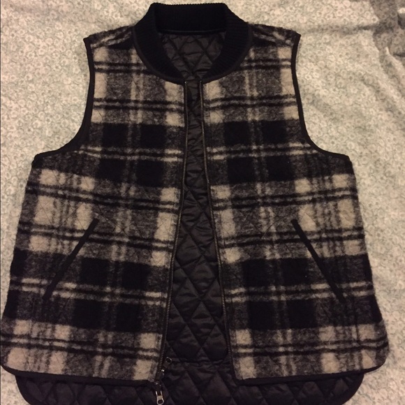 Brand new, never worn reversible  Madewell vest.