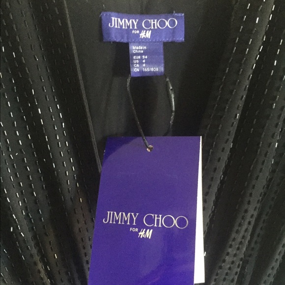 JIMMY CHOO BLACK SEQUIN DRESS - Picture 2 of 4