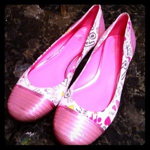 Brand new Coach Poppy pink flats size 10