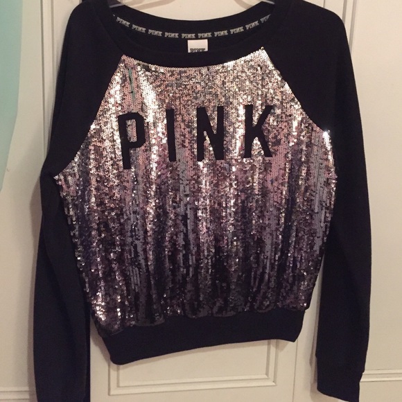 Black Sequenced Sweater
