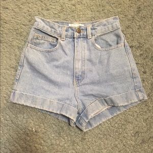 American Apparel High Waisted Denim