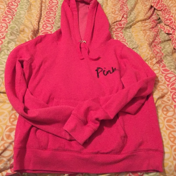 Pink hoodie