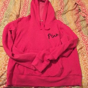 Pink hoodie