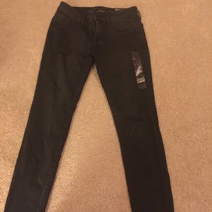 American eagle black skinny jeans
