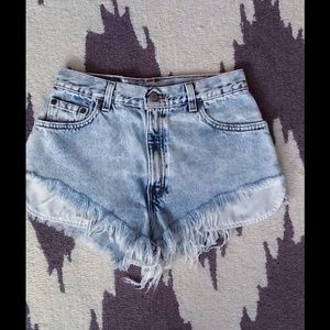 LEVIS ACiD WASH HIGH WAISTED SHORT