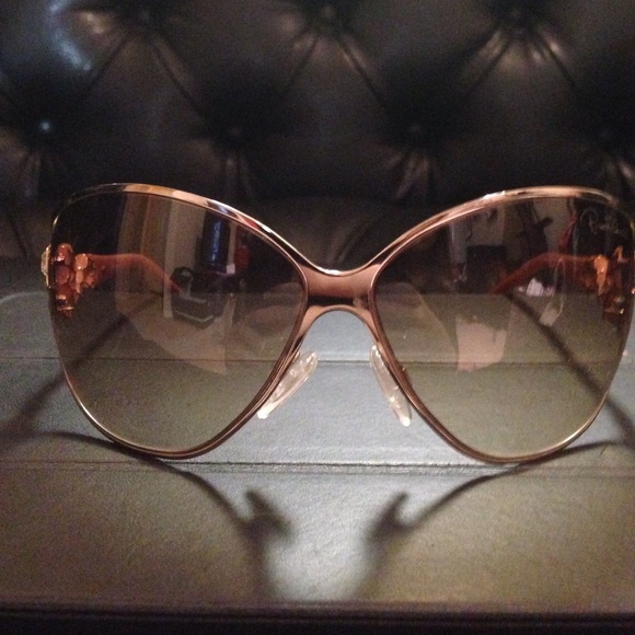 Gold Roberto Cavali Sunglasses! main image 2