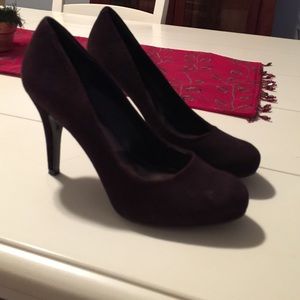 Nine West Brown Suede Pumps sz 8