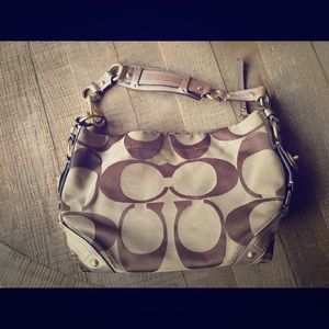 Small Coach Insignia Tote