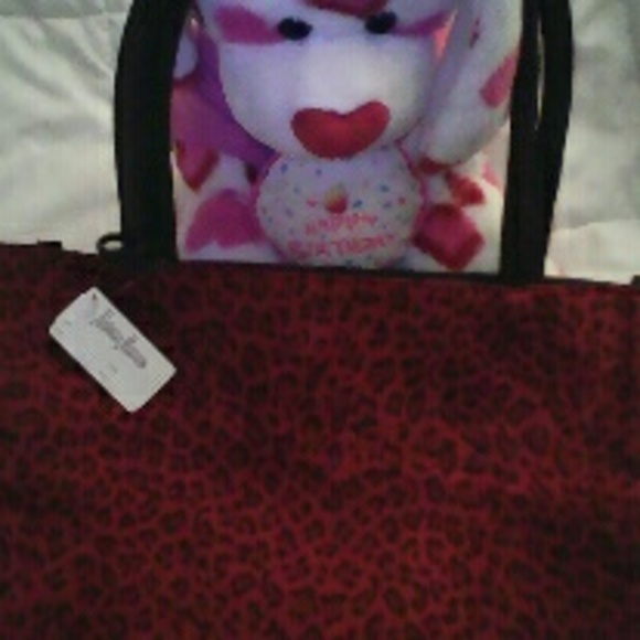 Neiman Marcus sexy cheetah print tote