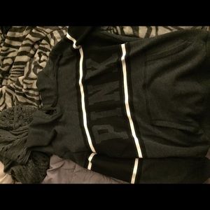 PINK hoodie, good condition, size small