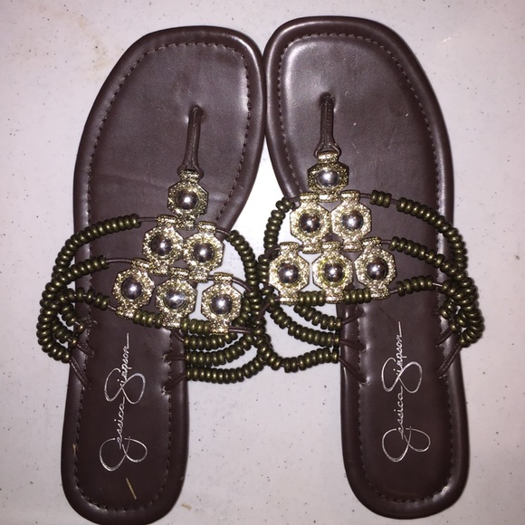 Jessica Simpson flip flops!!!