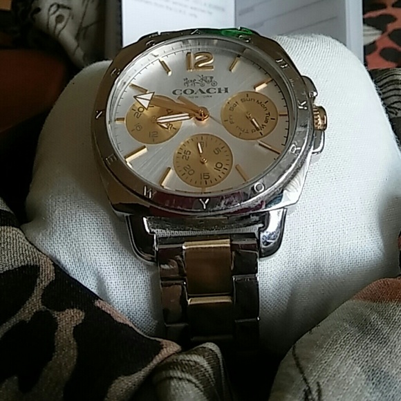 Sold! Authentic Coach Chronograph - Picture 2 of 4