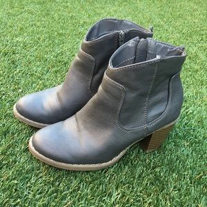 Gray Booties Old Navy