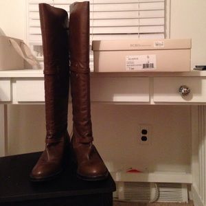 BCBG knee high riding boots
